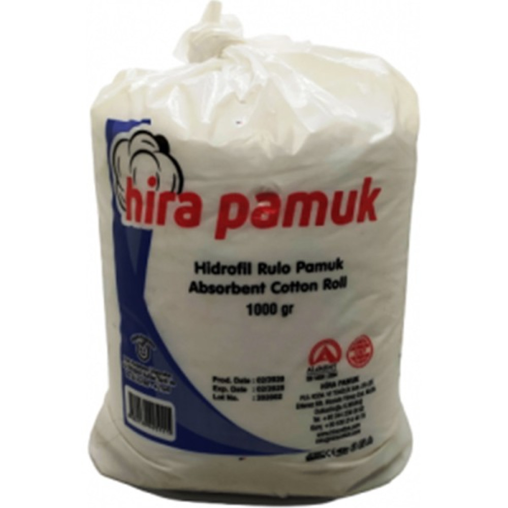 Hira Hidrofil Pamuk Cotton 1000 gr 1 Kilo Makyaj Temizleyicileri Fiyatı