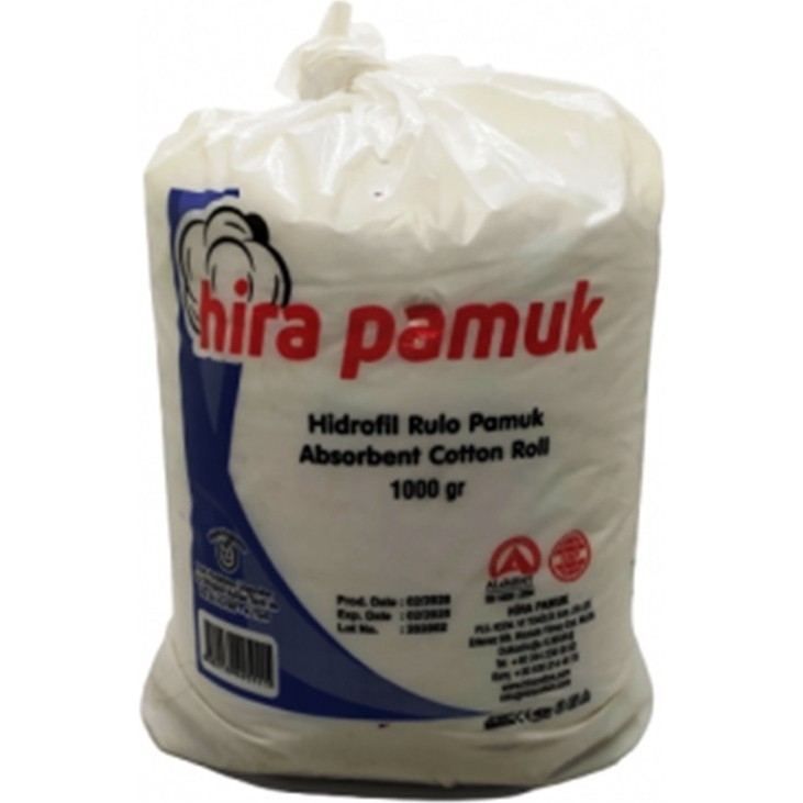 Hira Hidrofil Pamuk Rulo Makyaj Temizleme Mendilleri 1 kg Yumuşak ve Emici Özellikte Diğer Fiyatı