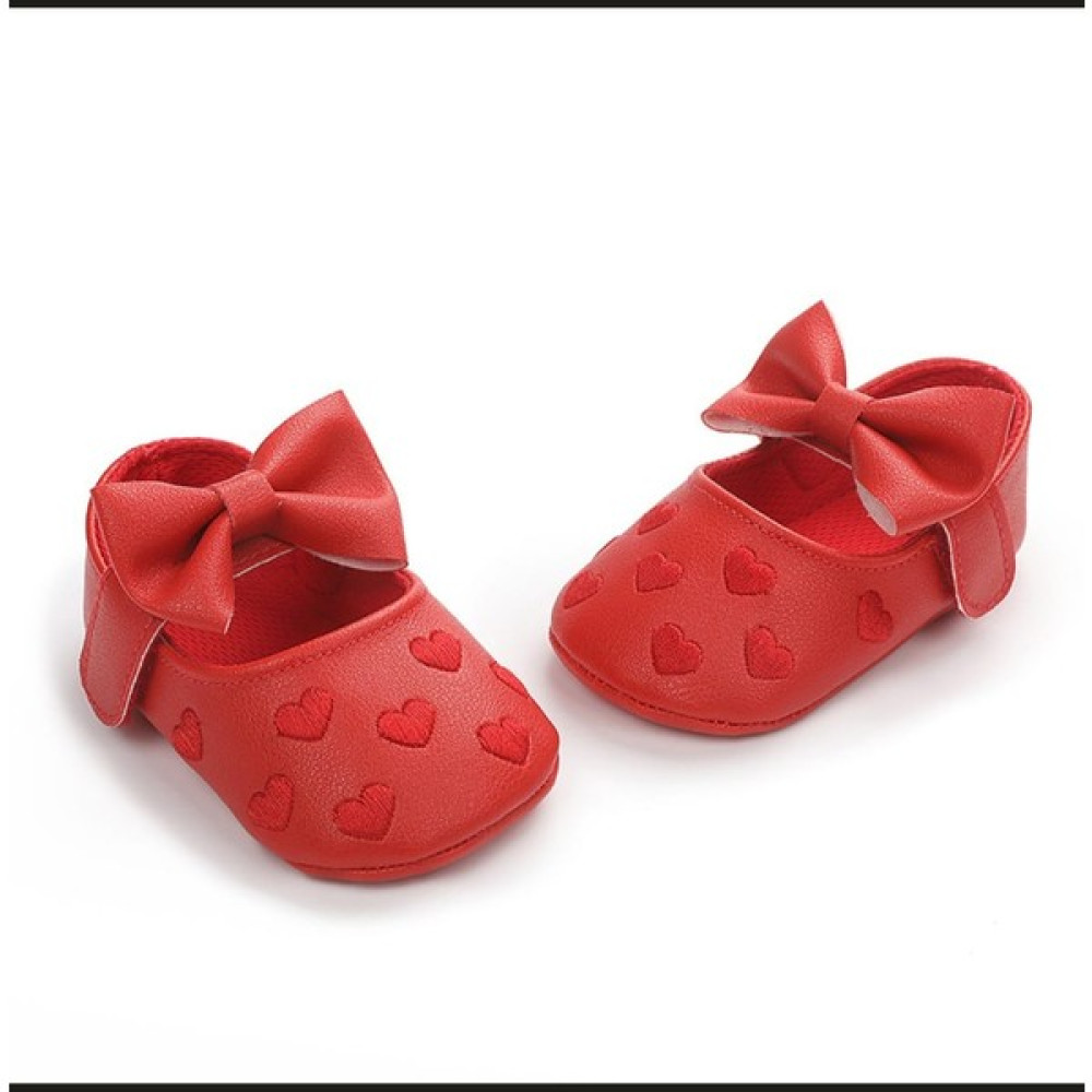 Hira Kids Collection Kız Çocuk Kalp Nakışlı Patik Ayakkabı Bebek Ayakkabısı Fiyatı