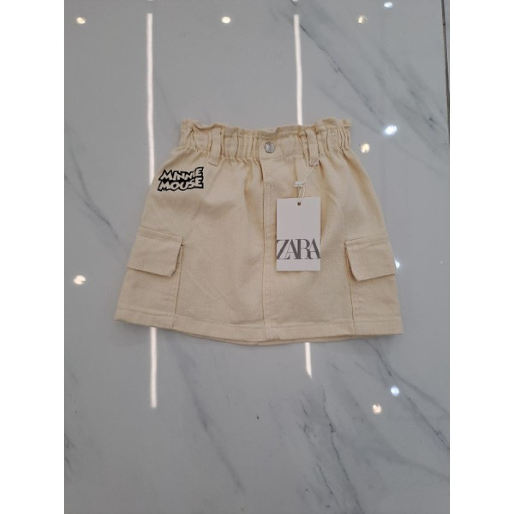 Hira Kids Collection Kız Çocuk Minnie Mouse Baskılı Kot Etek Etek Fiyatı