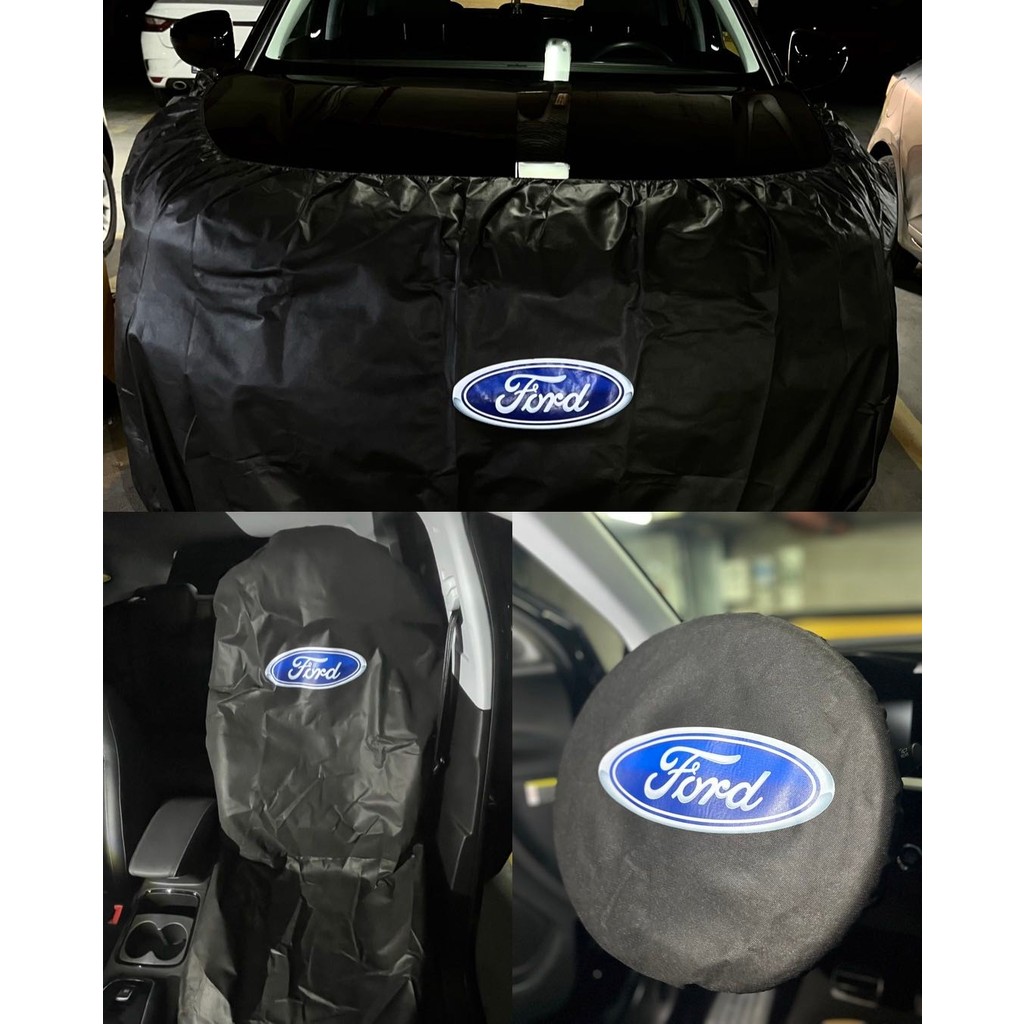 Hira Teknik Oto Servis Koruma Seti 3 Lü Set Koltuk Çamurluk ve Direksiyon Kılıfı - Ford - Gri - Siyah Koltuk Fiyatı