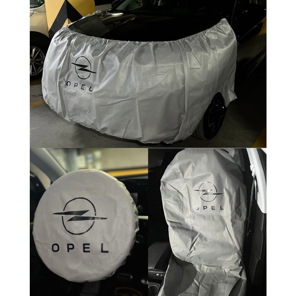 Hira Teknik Oto Servis Koruma Seti 3 Lü Set Koltuk Çamurluk ve Direksiyon Kılıfı - Opel - Gri - Siyah Koltuk Fiyatı