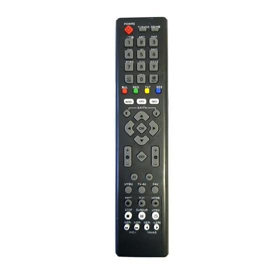 Hiremco FX Turbo HD Uydu Alıcı Kumandası