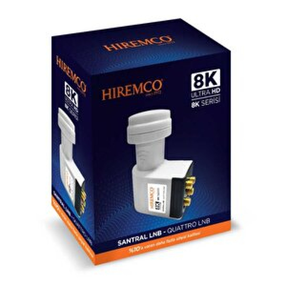 Hiremco Quattro Santral Lnb Ultra Hd 8k Uydu Alıcısı Aksesuarları Fiyatı