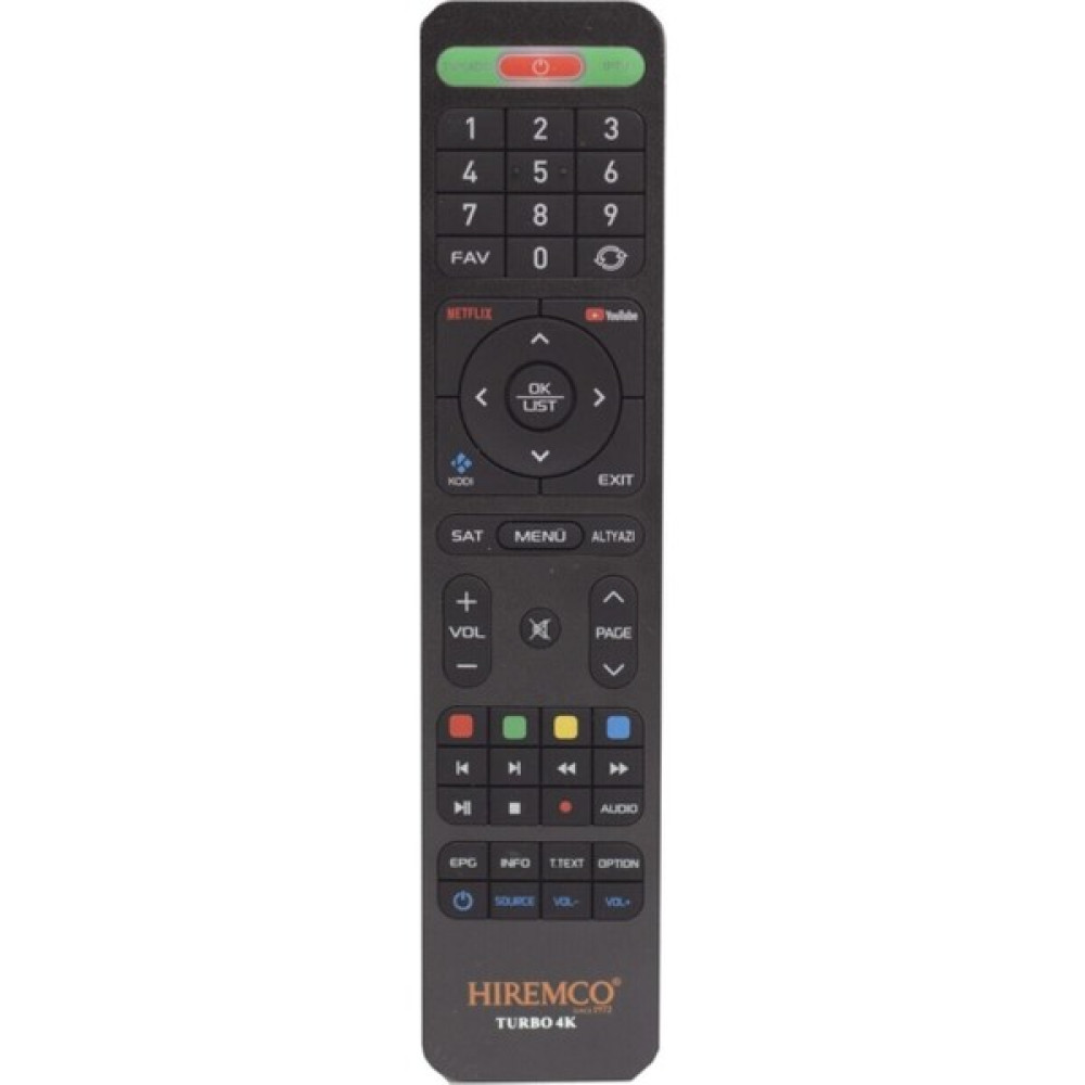 Hiremco Turbo 4K Uydu Alıcısı Akıllı Kumanda TV Aksesuarları Fiyatı