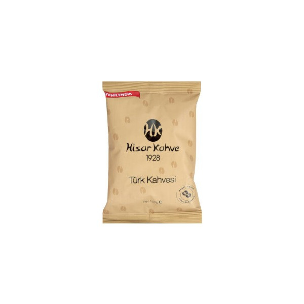 Hisar Kahve Türk Kahvesi 24 x 100 gr - 2,4 kg Kahve Fiyatı