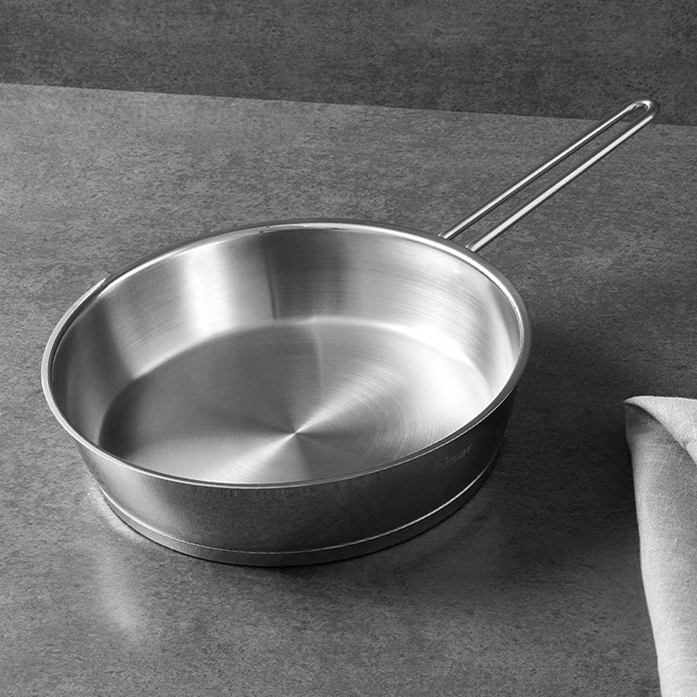 Hisar Teos Çelik Tava 28 cm - Inox Tencere / Tava Setleri Fiyatı