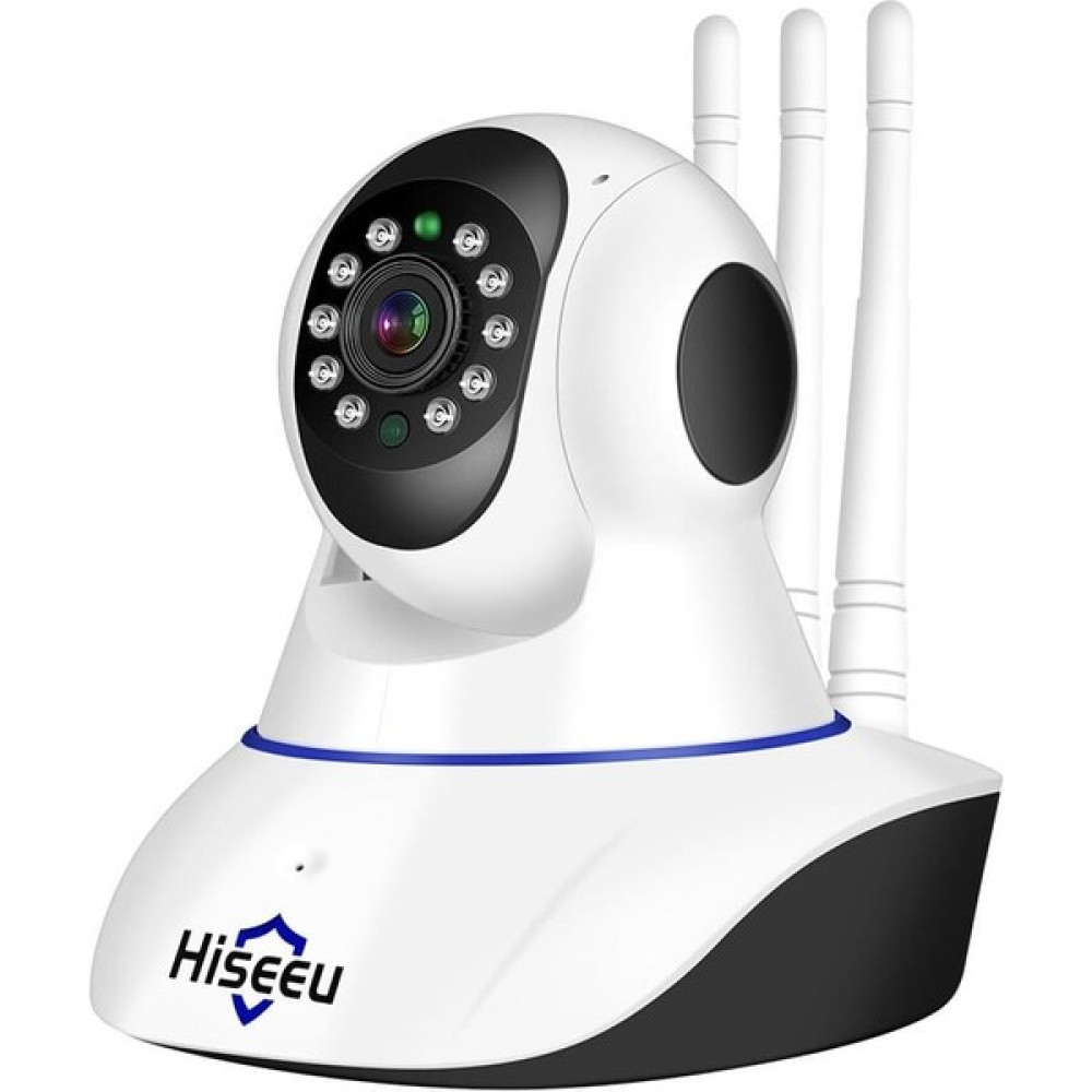 Hiseeu 3mp Akıllı Ev Güvenlik Ip Kamera (Yurt Dışından) - Beyaz Güvenlik Kameraları Fiyatı