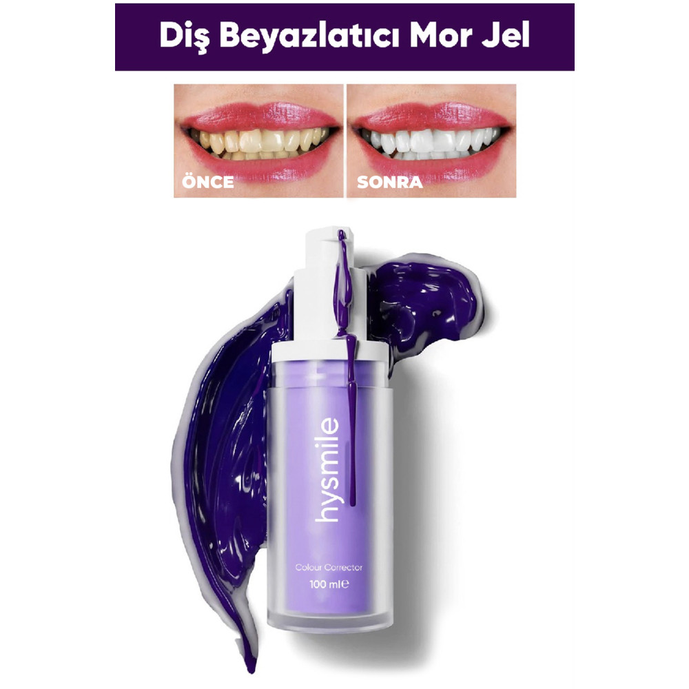 Hismilekit Diş Beyazlatma Jeli Mor 30 ML Diş Beyazlatıcılar Fiyatı
