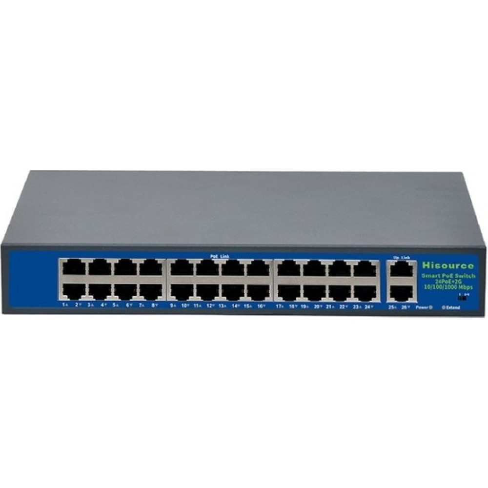 Hisource DG-S2420G 24 Port x 10/100M Poe Swıtch - Siyah Oto Boyaları Fiyatı