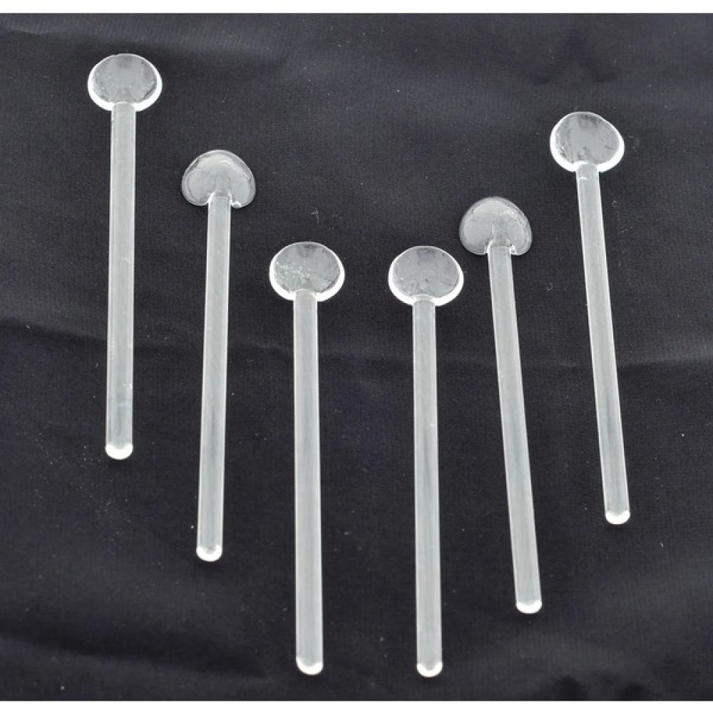 Hit Dükkan Dekoratif Cam Kaşık 6 Adet 10,5 cm - Şeffaf Çatal / Kaşık / Bıçak Takımları Fiyatı
