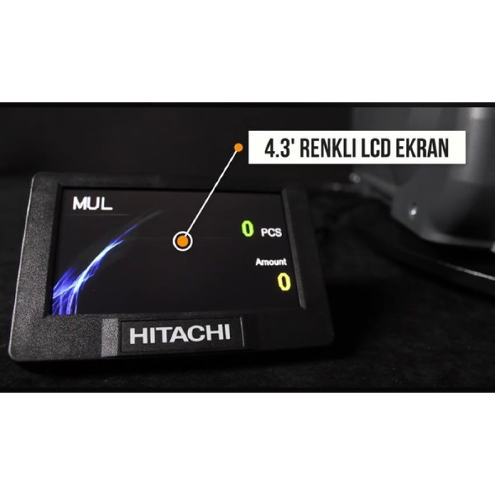 Hitachi IH-110 Para Sayma Makinesi Müşteri Ekranı Para Sayma Makinesi Fiyatı