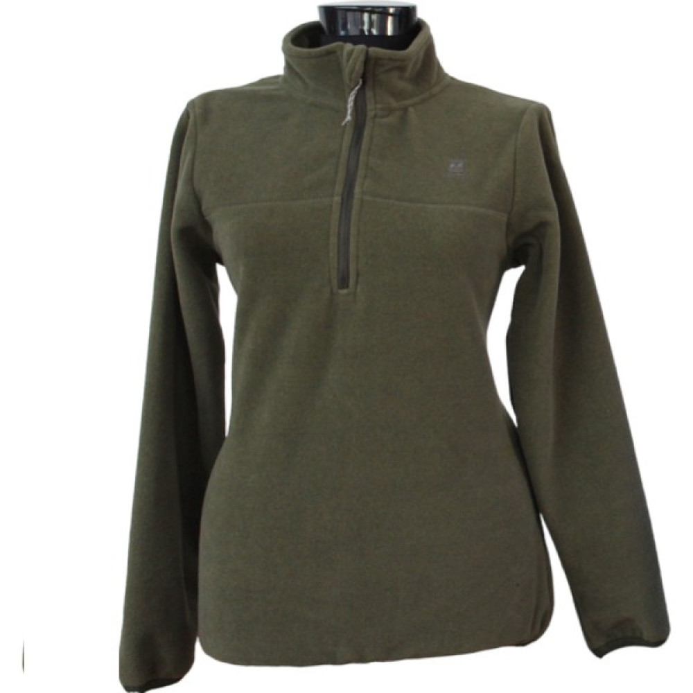 Hitch Outdoor Yarım Fermuarlı Polar - Haki - 2XL Oto Boyaları Fiyatı