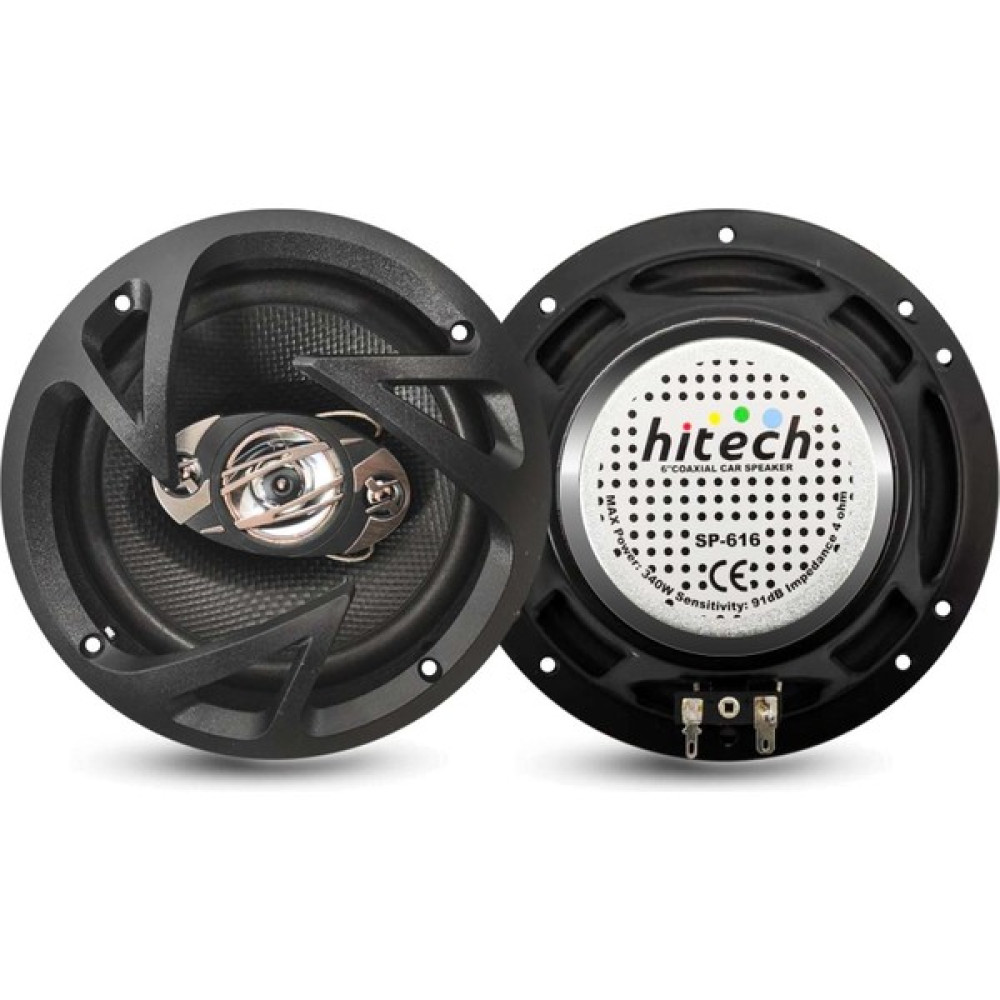 Hitech Oto Hoparlör 16CM 340W 2 Adet Hıtech SP-616 Oto Hoparlörleri & SubWoofer Fiyatı