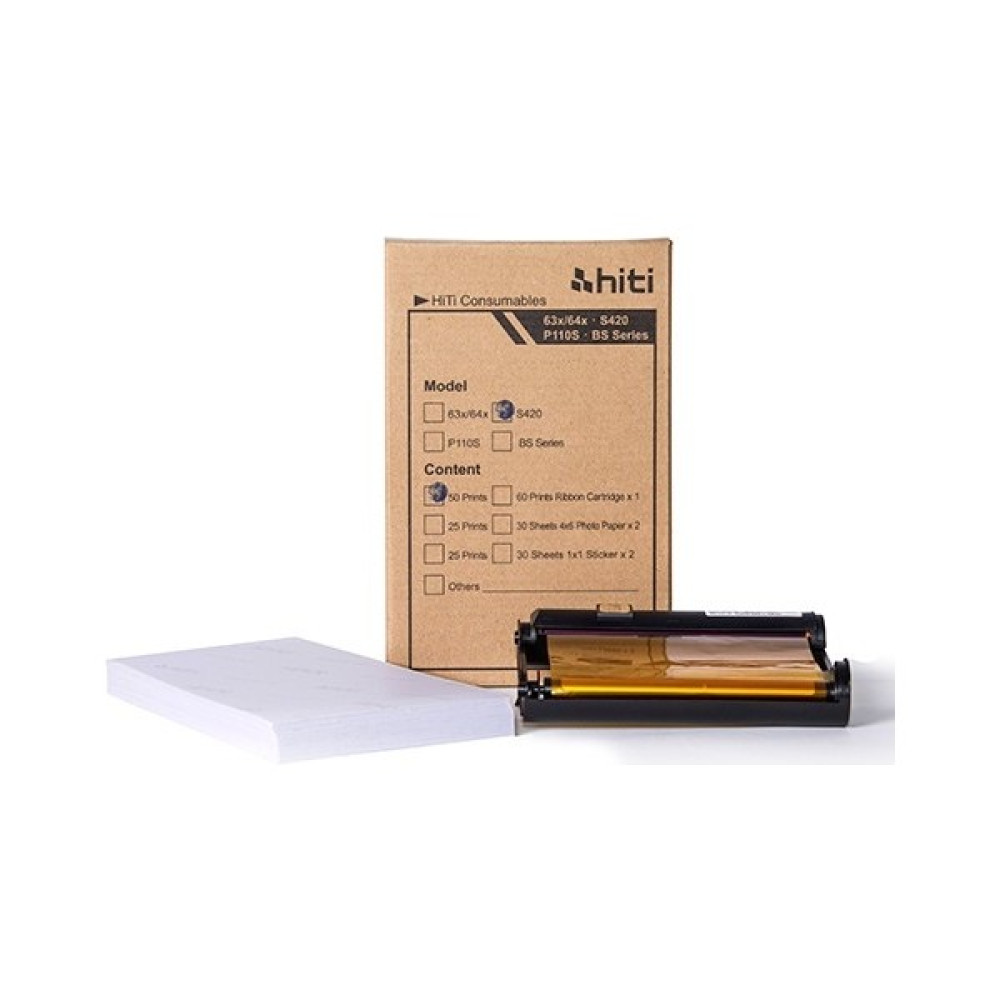 Hiti S420 Fotoğraf Kağıdı 50'lik 10X15CM Fotoğraf Kağıdı ve Ribbonu Fotoğraf Kağıtları & Asetatlar Fiyatı