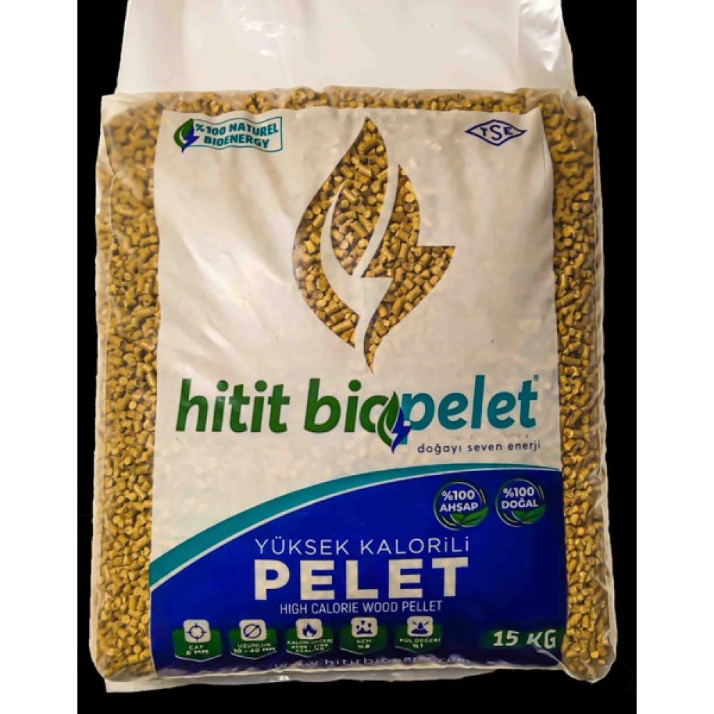Hitit Bio Pelet Organik Çam Peleti 30 Lt / 15 kg Evcil Hayvan Ürünleri Fiyatı