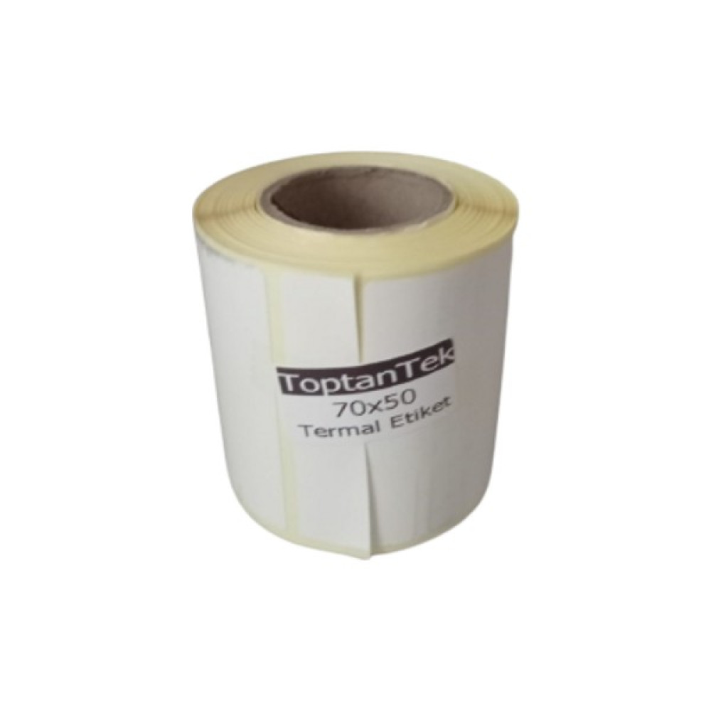 Hitmax 70 x 50 mm Termal Etiket G.70 mm Y.50 mm Bir Rulo 400 Adet Barkod Okuyucular Fiyatı