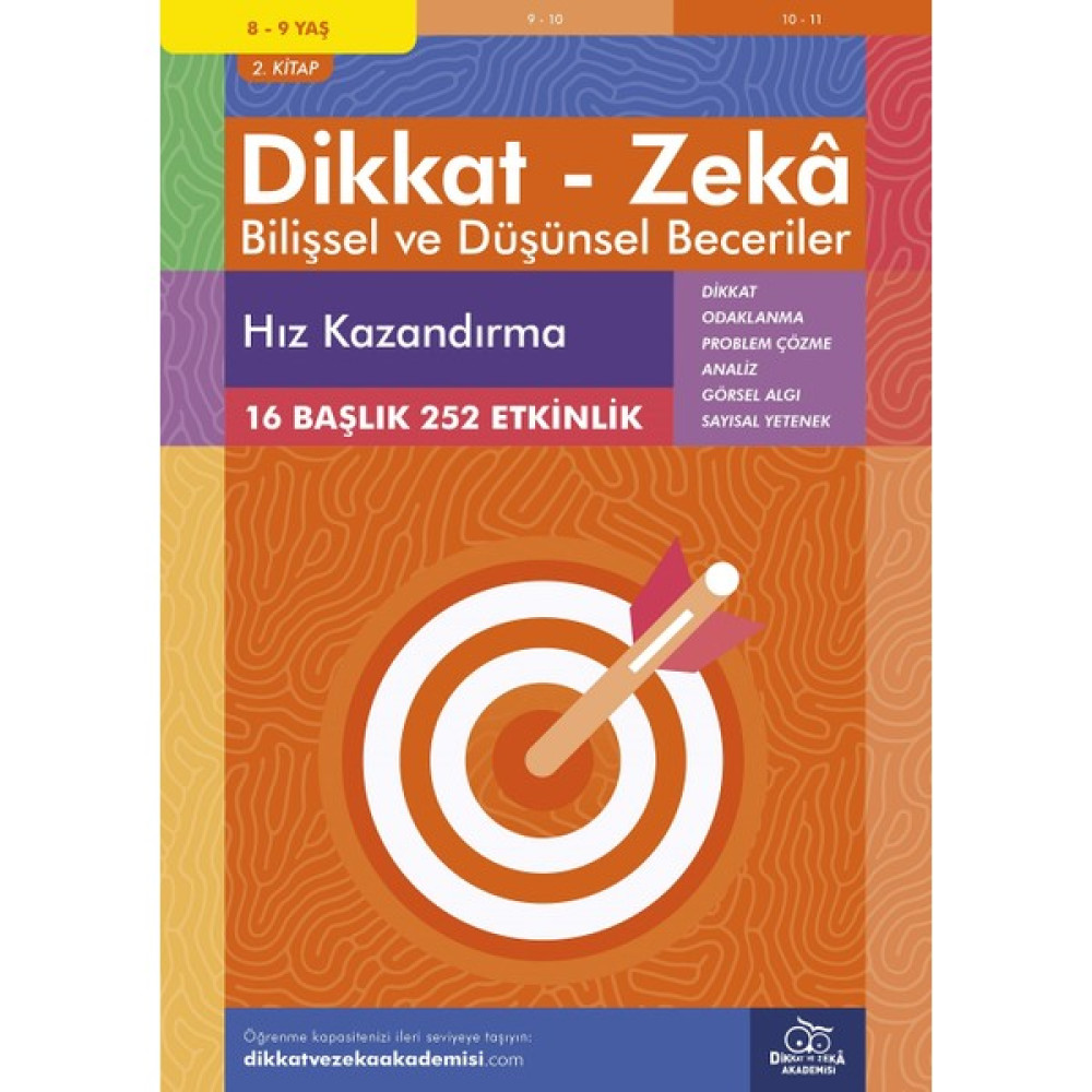 Hız Kazandırma (8 - 9 Yaş 2. Kitap, 252 Etkinlik) / Dikkat – Zekâ & Bilişsel ve Düşünsel Beceriler - Alison Primrose Zihinsel Gelişim Kitapları Fiyatı