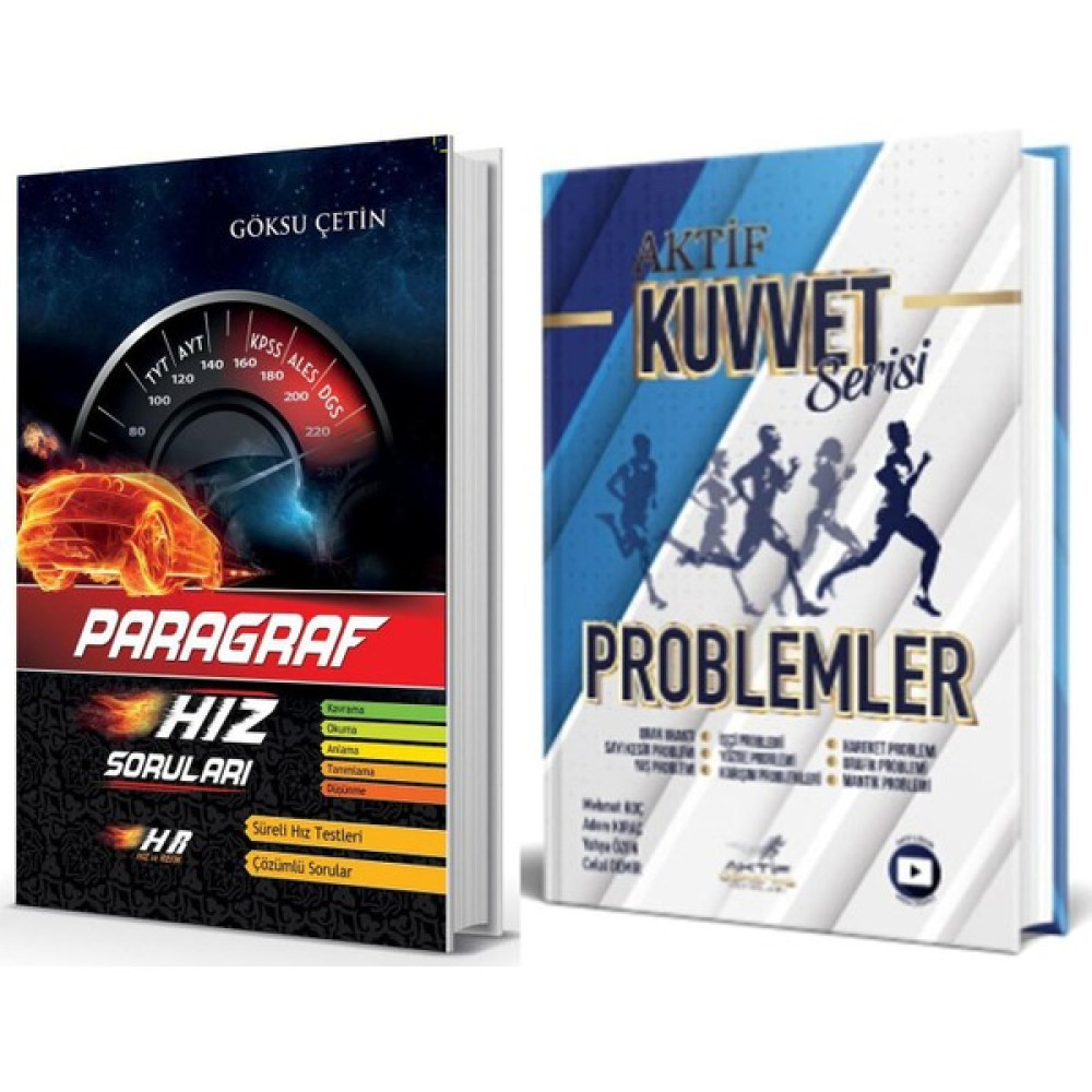 Hız ve Renk Paragraf Soru Bankası ve Aktif Ögrenme Problemler Soru Bankası 2 Kitap Set Temel Yeterlilik Testi (TYT) Fiyatı