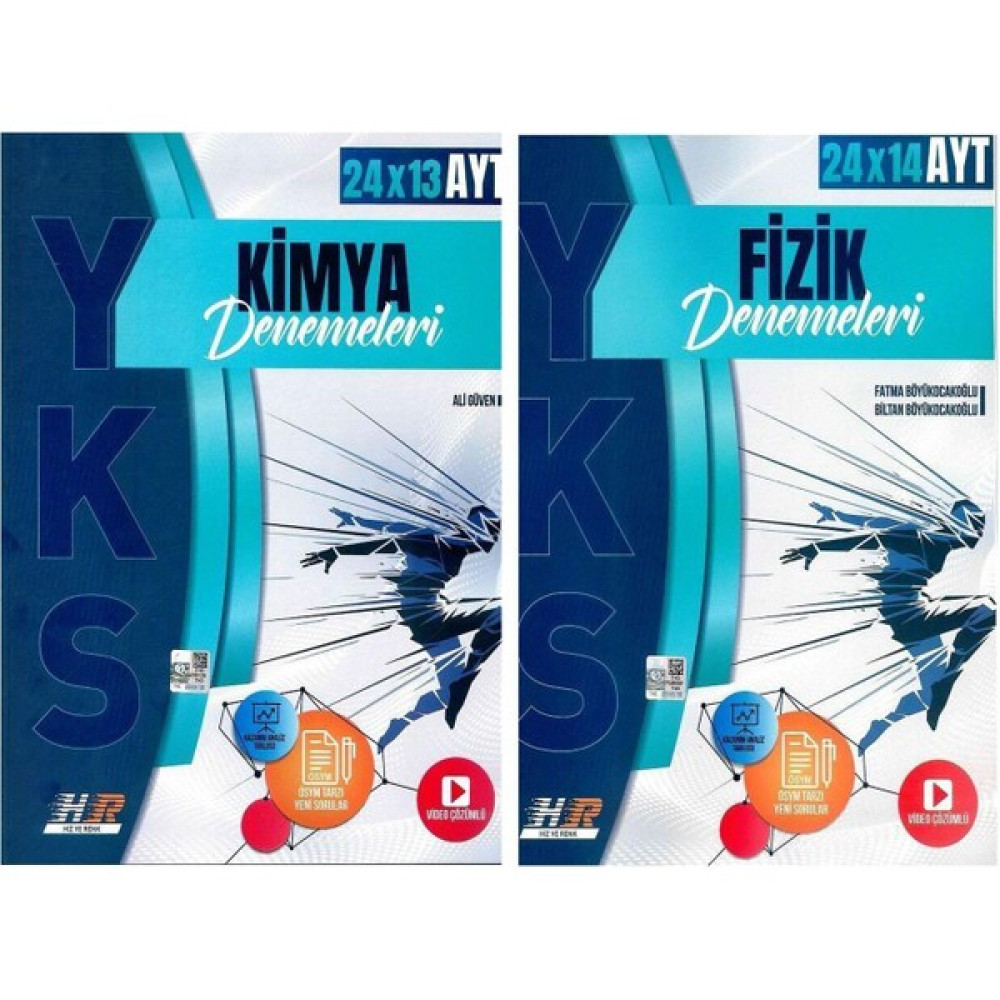 Hız ve Renk Yayınları AYT Fizik – Kimya Deneme Seti 2 Kitap Temel Yeterlilik Testi (TYT) Fiyatı