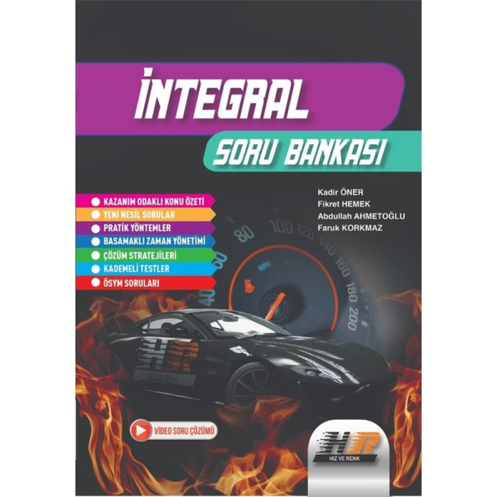 Hız ve Renk Yayınları İntegral Soru Bankası - Fikret Hemek Matematik Fiyatı