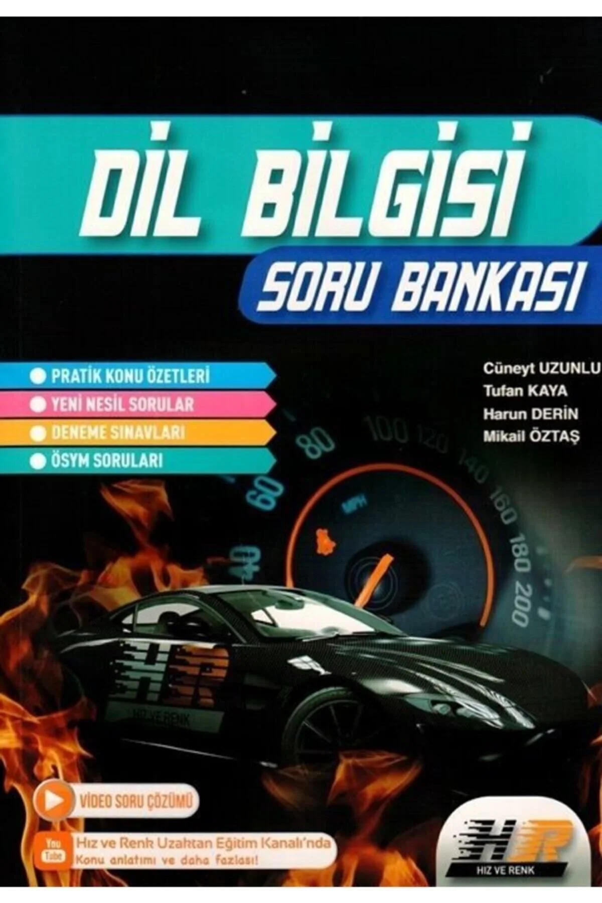 Hız ve Renk Yayınları Tyt Ayt Dil Bilgisi Soru Bankası" Ders Sınav Kitapları Fiyatı
