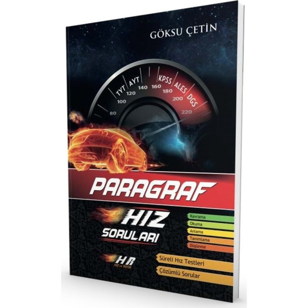 Hız ve Renk Yayınları TYT AYT KPSS ALES DGS Paragraf Hız Soruları 2023 - Göksu Çetin ALES Fiyatı
