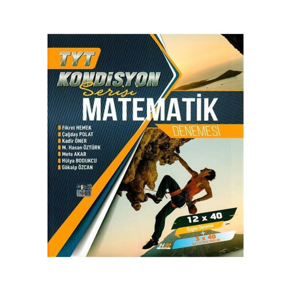 Hız ve Renk Yayınları TYT Matematik Kondisyon Serisi 12 x 40 Denemesi Kaynak Kitapları Fiyatı