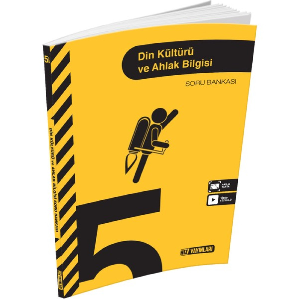 Hız Yayınları 5. Sınıf Din Kültürü ve Ahlak Bilgisi Soru Bankası Din Kültürü ve Ahlak Bilgisi Fiyatı