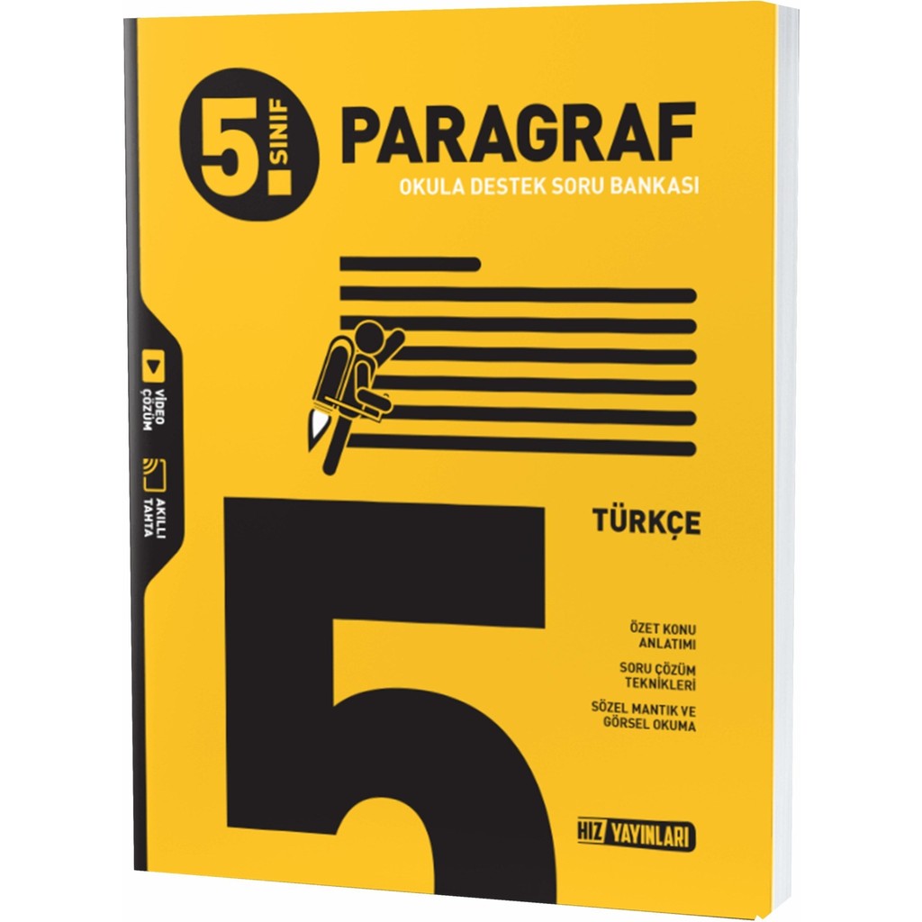 Hız Yayınları 5. Sınıf Paragraf Soru Bankası Kaynak Kitapları Fiyatı