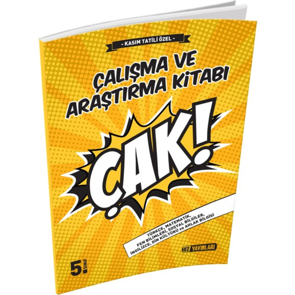 Hız Yayınları 5. Sınıf Tüm Dersler Çalışma ve Araştırma Kitabı Tüm Dersler Fiyatı
