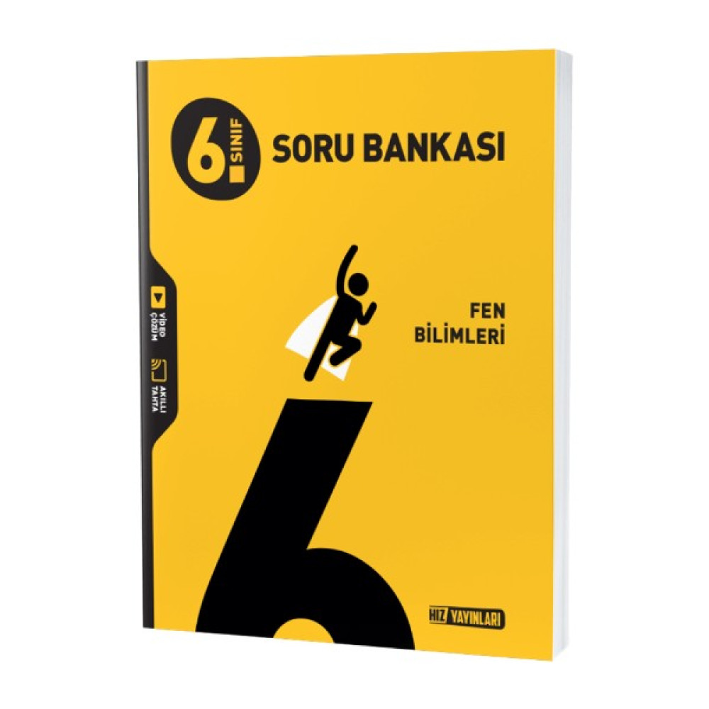 Hız Yayınları 6. Sınıf Fen Bilimleri Soru Bankası - Hız Yayınları 6 Soru Bankası Kaynak Kitapları Fiyatı
