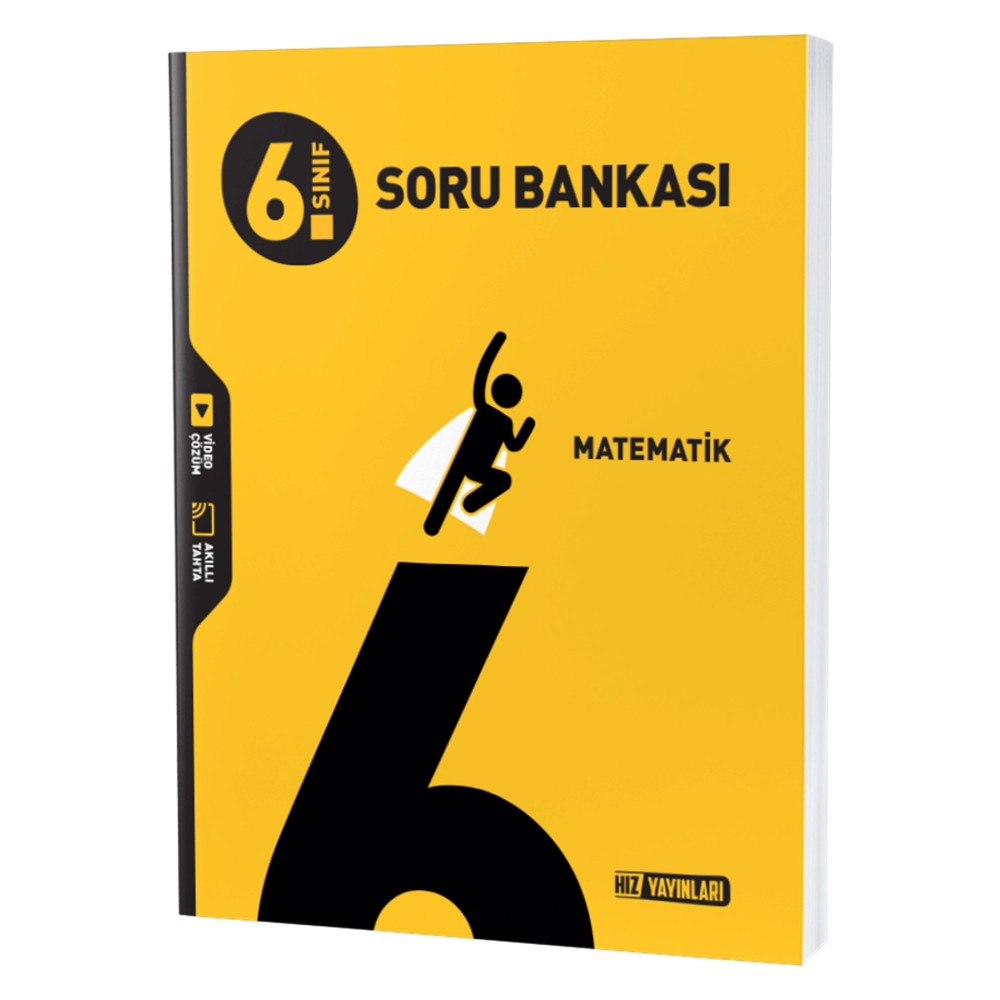 Hız Yayınları 6. Sınıf Matematik Soru Bankası Yardımcı Kitaplar Fiyatı