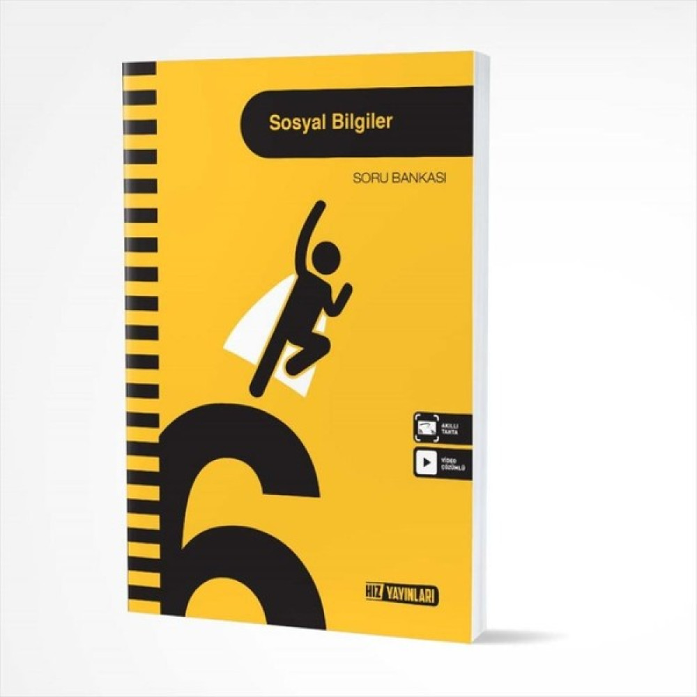 Hız Yayınları 6. Sınıf Sosyal Bilgiler Soru Bankası Kaynak Kitapları Fiyatı