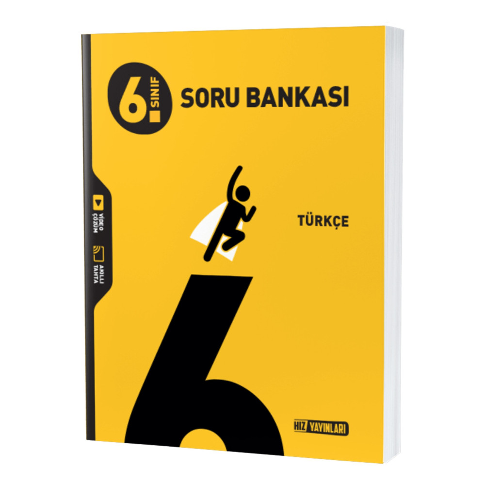 Hız Yayınları 6. Sınıf Türkçe Soru Bankası Yardımcı Kitaplar Fiyatı