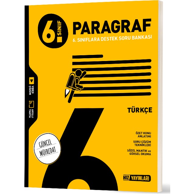 Hız Yayınları 6.sınıf Türkçe Paragraf Soru Bankası Yeni Kaynak Kitapları Fiyatı