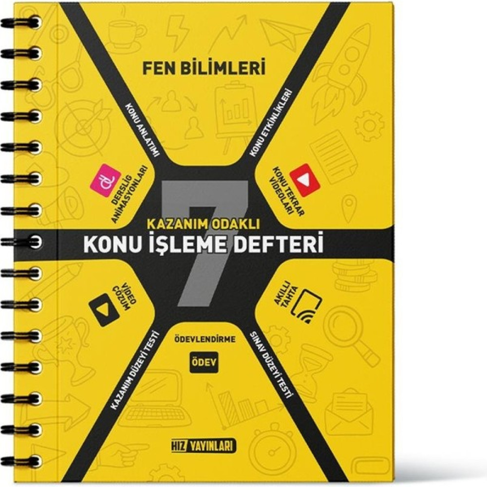Hız Yayınları 7. Sınıf Fen Bilimleri Konu İşleme Defteri Fen - Bilişim ve Teknoloji Fiyatı