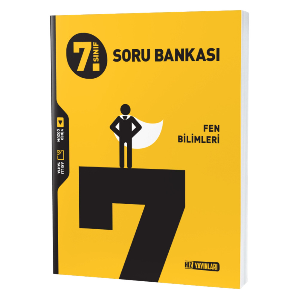 Hız Yayınları 7. Sınıf Fen Bilimleri Soru Bankası Yardımcı Kitaplar Fiyatı
