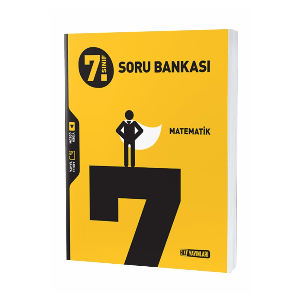 Hız Yayınları 7. Sınıf Matematik Soru Bankası Yardımcı Kitaplar Fiyatı