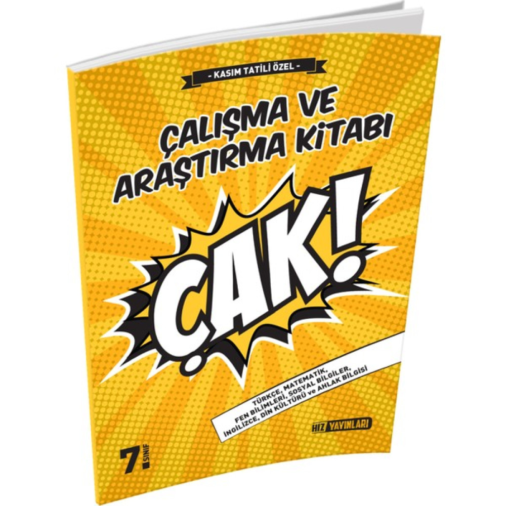 Hız Yayınları 7. Sınıf Tüm Dersler Çalışma ve Araştırma Kitabı Tüm Dersler Fiyatı