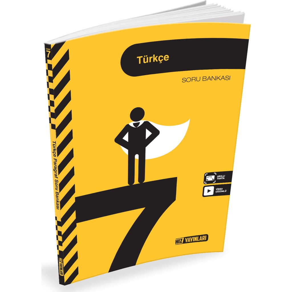 Hız Yayınları 7. Sınıf Türkçe Soru Bankası Ciltsiz Kitap ile MEB Kazanımlarına Uygun Türkçe Fiyatı