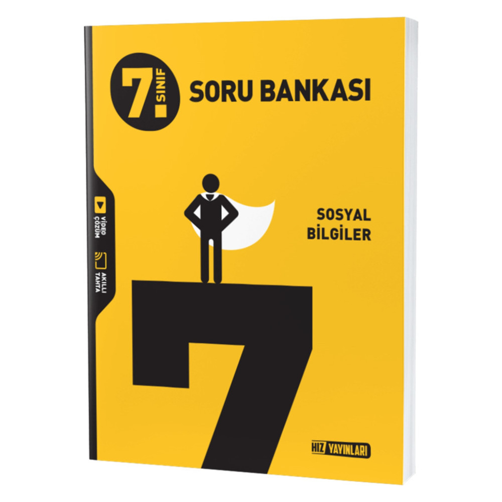 Hız Yayınları 7.sınıf Sosyal Bilgiler Soru Bankası Yeni Yardımcı Kitaplar Fiyatı