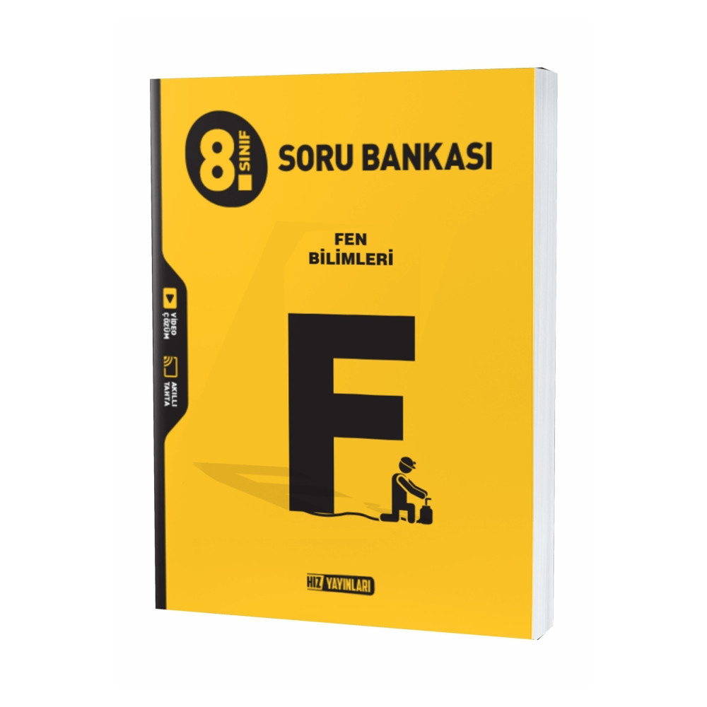 Hız Yayınları 8. Sınıf Fen Bilimleri Soru Bankası Yardımcı Kitaplar Fiyatı