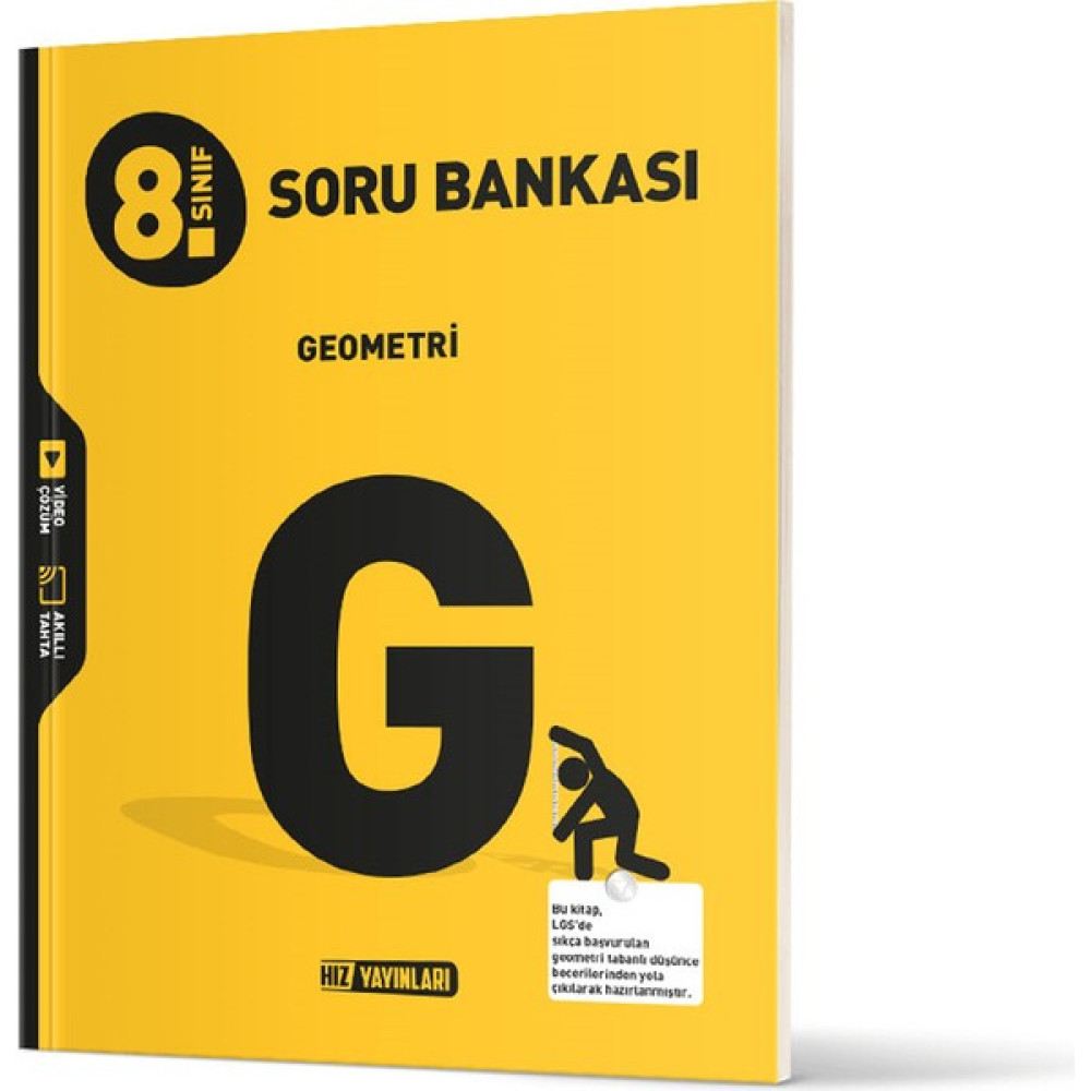 Hız Yayınları 8. Sınıf LGS Geometri Soru Bankası Geometri Fiyatı