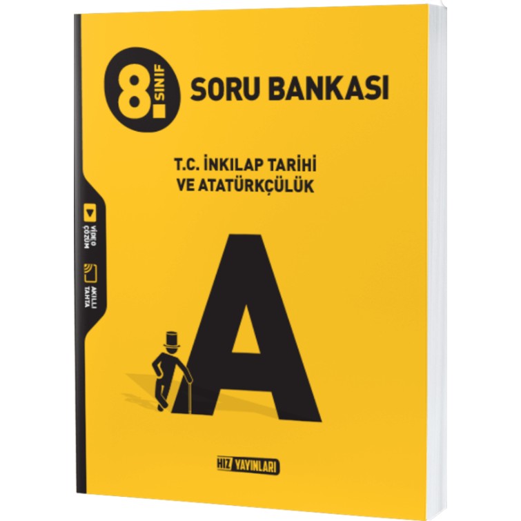 Hız Yayınları 8. Sınıf LGS Yeni Inkılap Tarihi Soru Bankası - LGS 2023 Kaynak Kitapları Fiyatı
