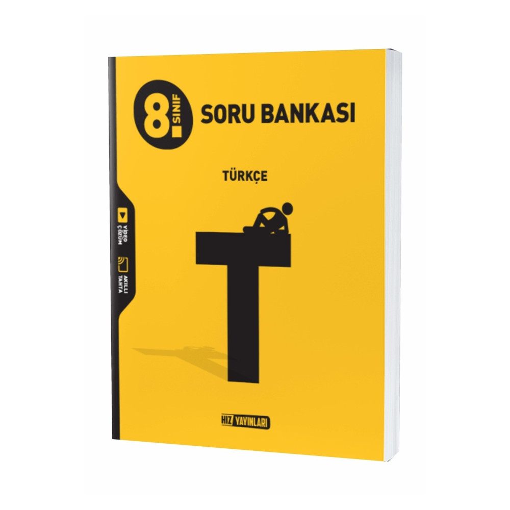 Hız Yayınları 8. Sınıf Türkçe Soru Bankası Ders Sınav Kitapları Fiyatı