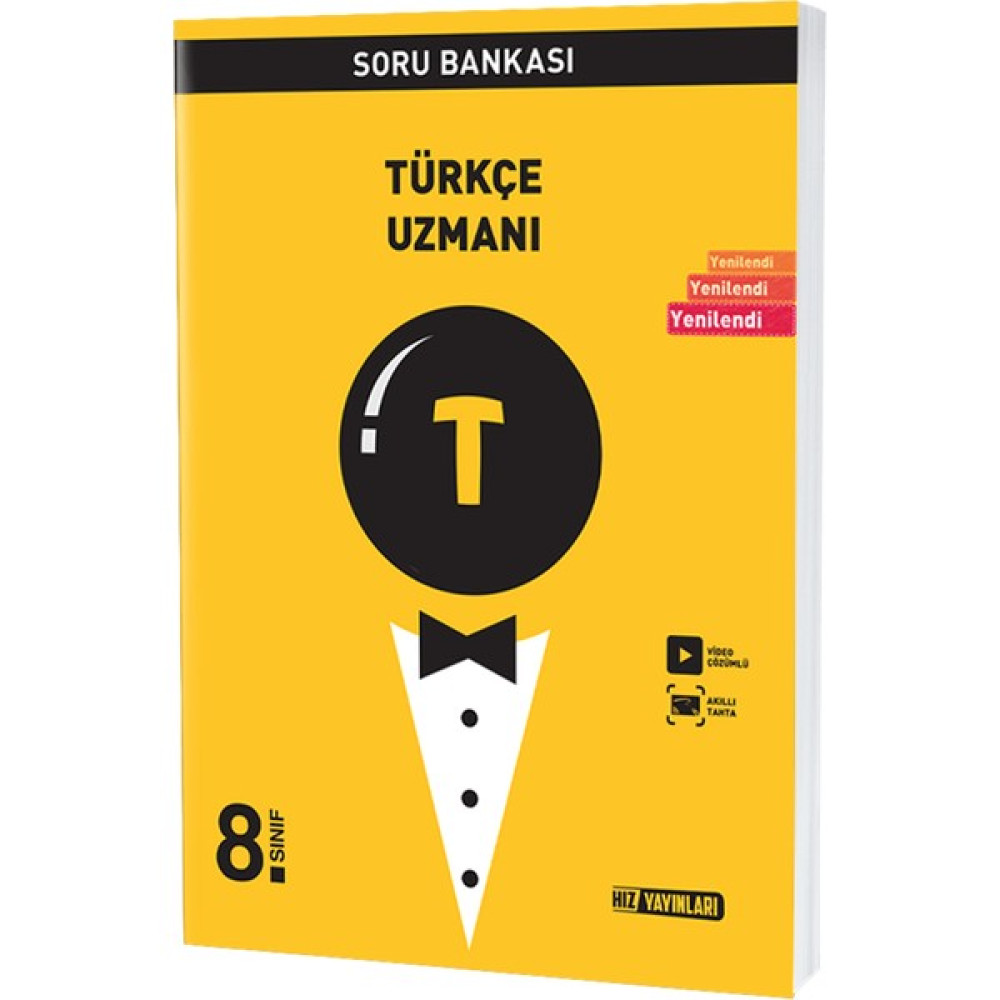 Hız Yayınları 8. Sınıf Türkçe Uzmanı - Hız Yayınları Kaynak Kitapları Fiyatı