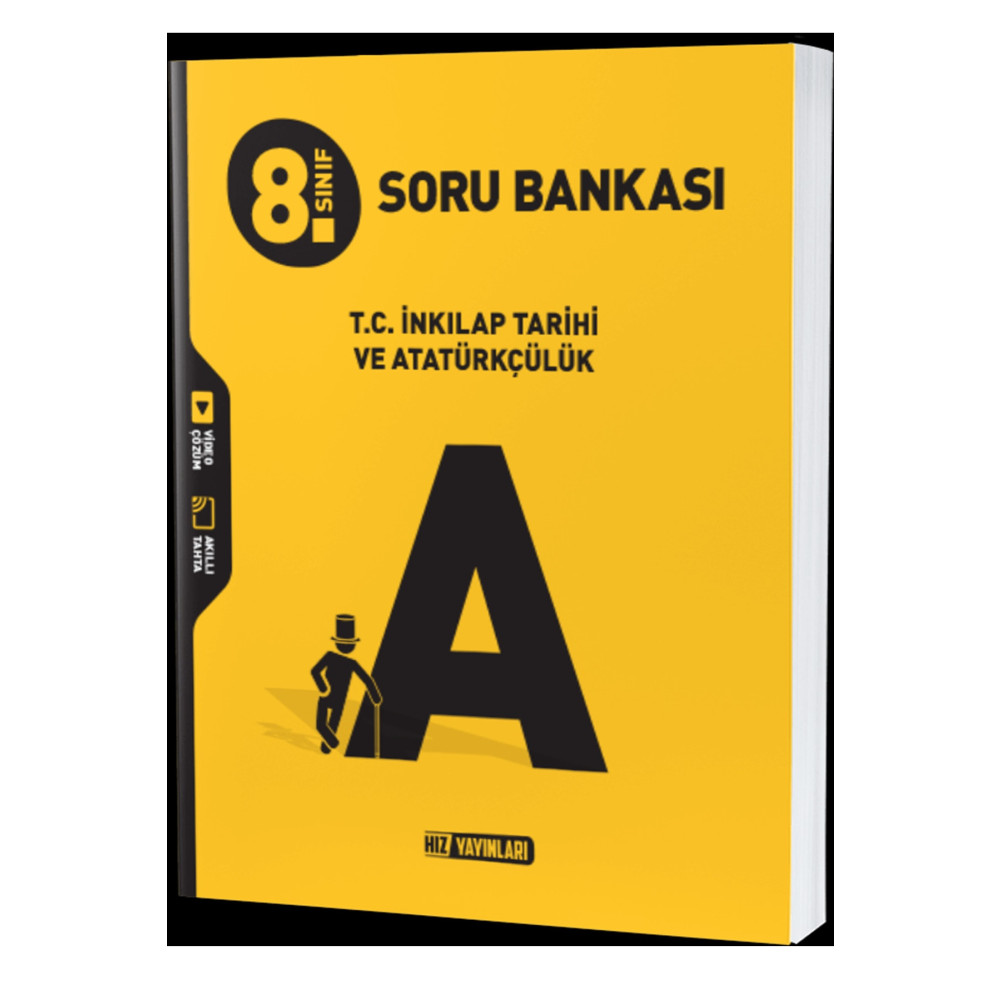 Hız Yayınları 8.sınıf T.c Inkılap Tarihi Ve Atatürkçülük Soru Bankası Yardımcı Kitaplar Fiyatı