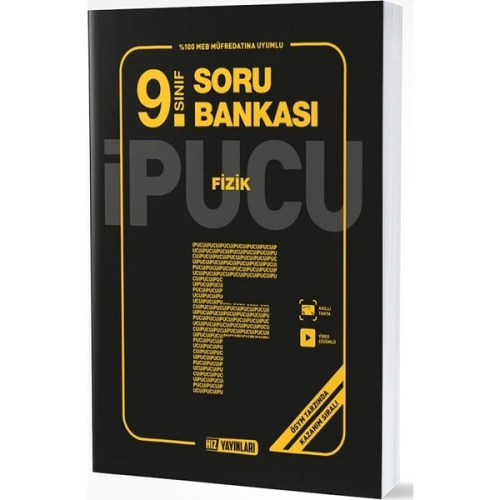 Hız Yayınları 9. Sınıf Fizik İpucu Soru Bankası Fizik Fiyatı