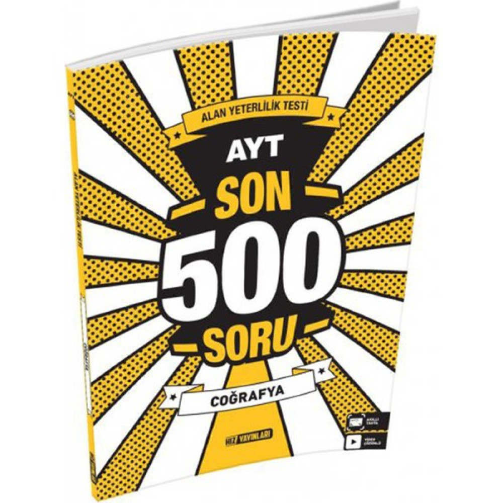 Hız Yayınları AYT Coğrafya Soru Bankası - Son 500 Sosyal Bilgiler Fiyatı